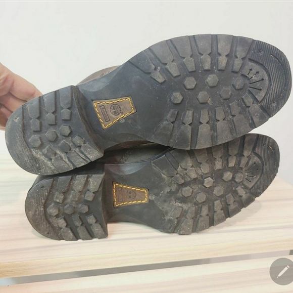 Timberland Lexiss Tall Nubuck Distressed Leather Waterproof Boots 8.5 - Picture 7 of 11